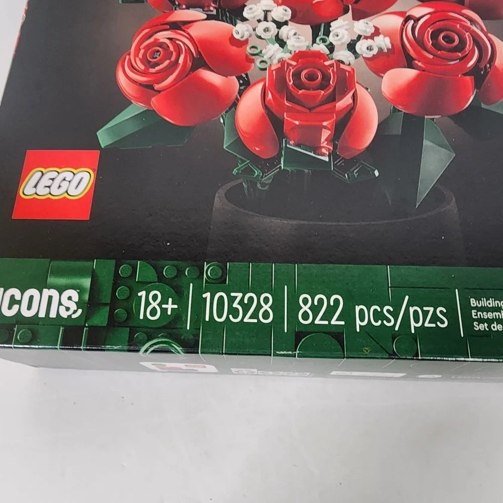 LEGO Icons Botanical Collection Bouquet of Roses 10328 New Sealed 822 PCS